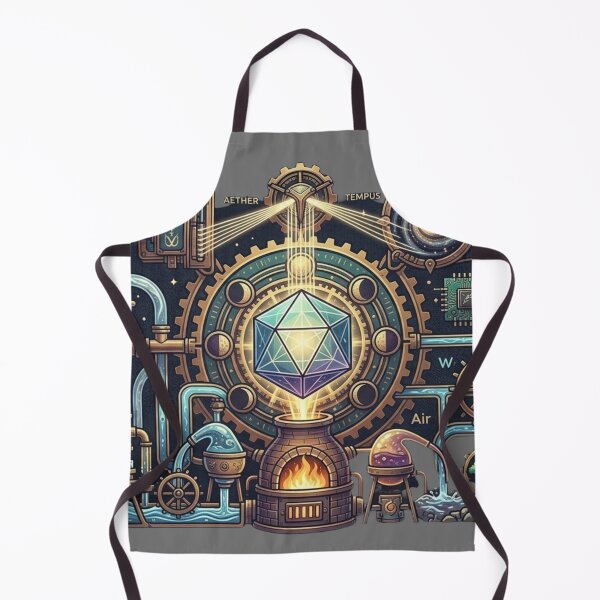 Item preview, Alchemical Weaving Tempus & Materia Cosmic Diagram designed and sold by GeniusCorner.