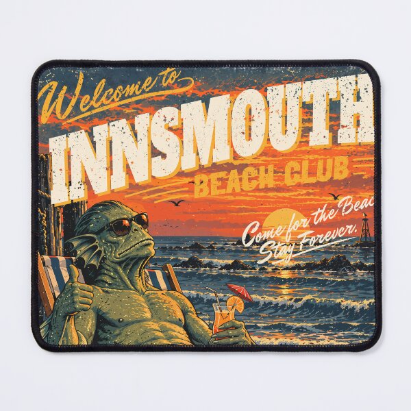 Item preview, Innsmouth Beach Club – Come for the Beach, Stay Forever designed and sold by GEEK-FACTORY-EU.