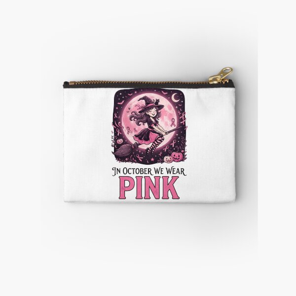 Item preview, halloween witch pink, Pink Awareness Fighter, In October We Wear Pink designed and sold by world+167.
