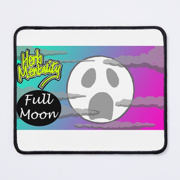 Item preview, Full Moon (white) designed and sold by Herb-Mentality.