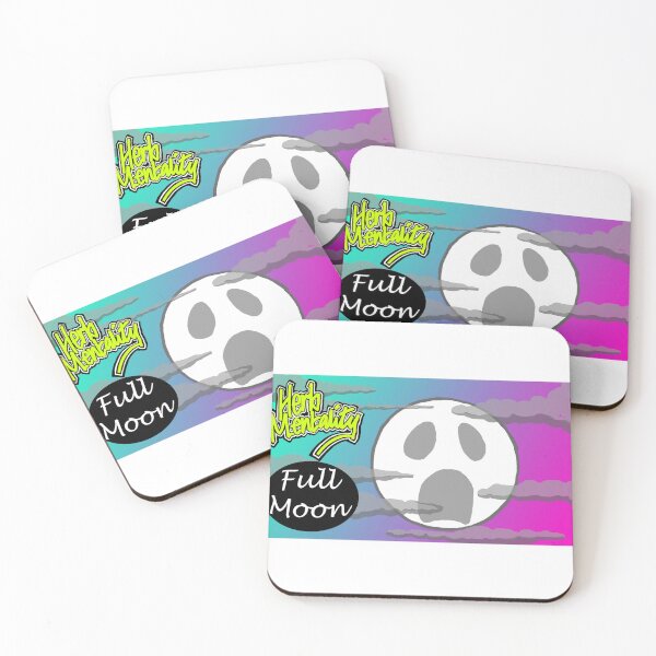 Item preview, Full Moon (white) designed and sold by Herb-Mentality.