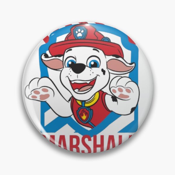 Item preview, Heroic Energy and Playful Charm – Marshall Fire Pup designed and sold by WATEKE.