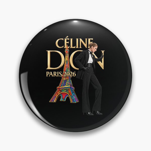 Item preview, Celine Dion 2026 Paris Concert Comeback Celebration designed and sold by ogpease.