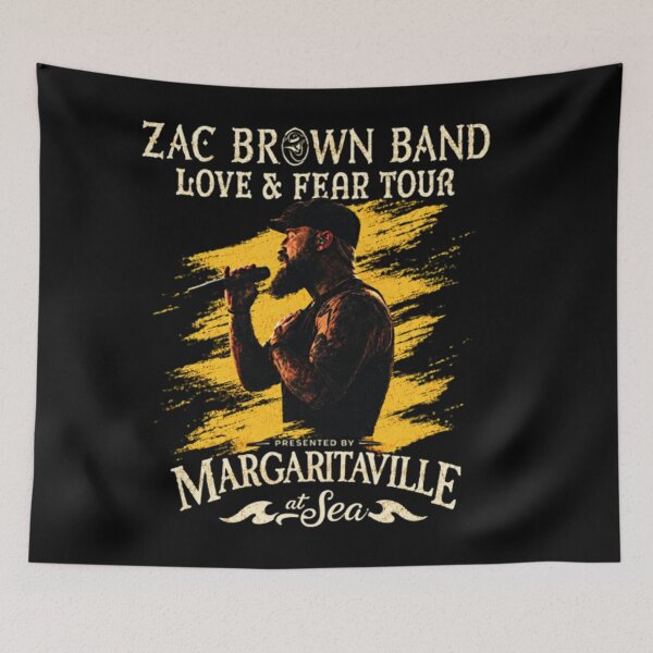 Item preview, Zac Brown Band Love & Fear Tour, Country Music designed and sold by moonfullStudio.