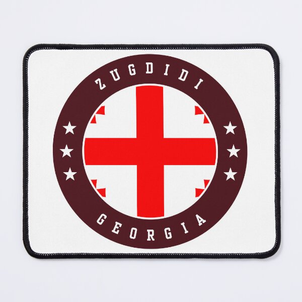 Item preview, Zugdidi Georgia Georgian Flag Souvenir Round Badge Crest designed and sold by jeshands.