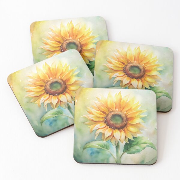 Item preview, Sunflower – Bright Floral Botanical Nature Design designed and sold by Amsafjol.