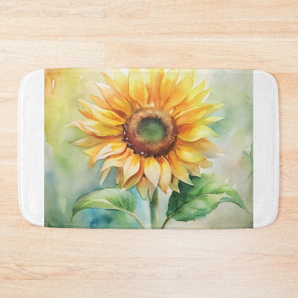 Item preview, Sunflower – Bright Floral Botanical Nature Design designed and sold by Amsafjol.