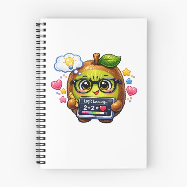 Item preview, Logic Loading – Pastel Kawaii Kiwi Study  designed and sold by Sommium .