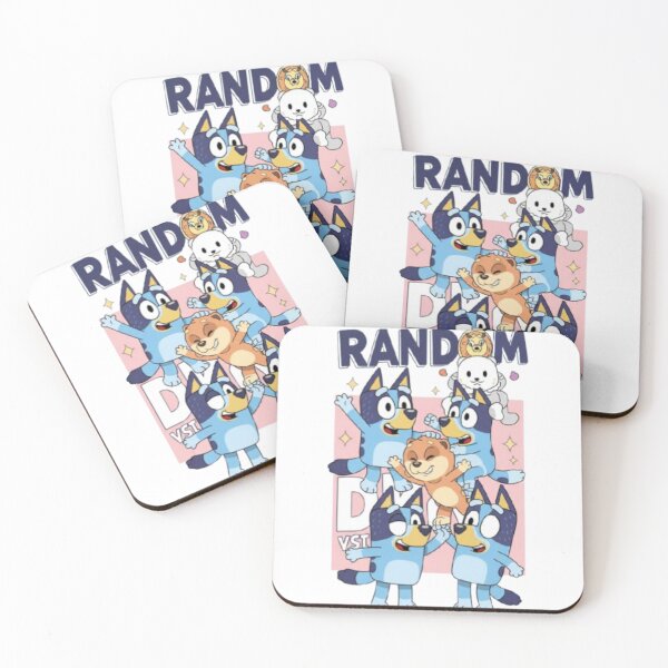 Item preview, Playful Friendship and Cartoon Energy – Random Bluey Crew designed and sold by WATEKE.