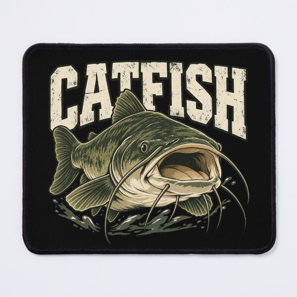 Item preview, Catfish Fishing – Freshwater Angler Design designed and sold by OddHobbyClub.