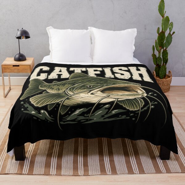 Item preview, Catfish Fishing – Freshwater Angler Design designed and sold by OddHobbyClub.