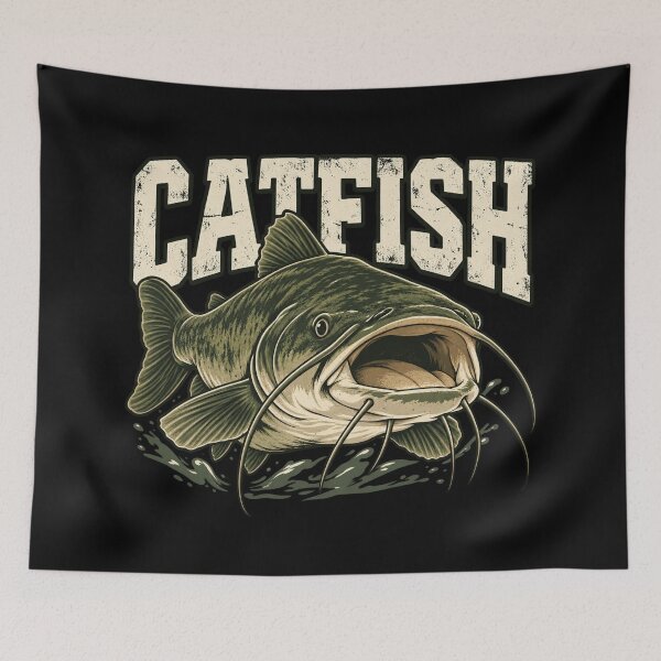 Item preview, Catfish Fishing – Freshwater Angler Design designed and sold by OddHobbyClub.