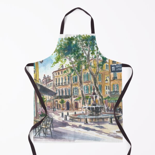Item preview, Morning Light Along the Streets of Aix en Provence designed and sold by artshop77.