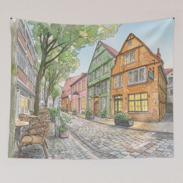 Item preview, Schnoor Quarter, Bremen designed and sold by sid1802.