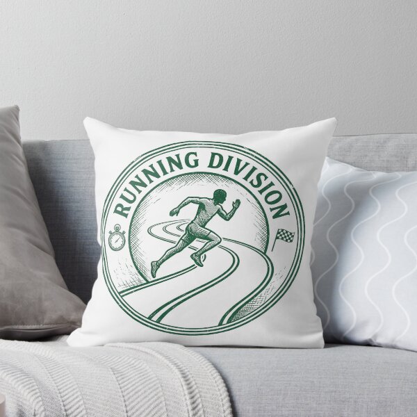 Item preview, Running Division Vintage Badge designed and sold by Type2SupplyCo.