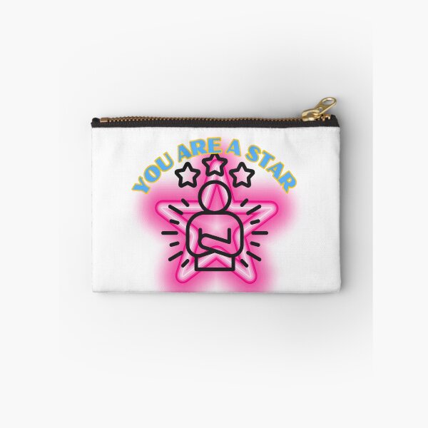 Item preview,  Neon Pink "You Are A Star" Motivational Sticker designed and sold by Palette _Vibes.