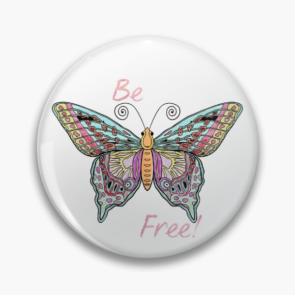 Item preview, Be Free Whimsical Butterfly Pastel Art designed and sold by altastudio.