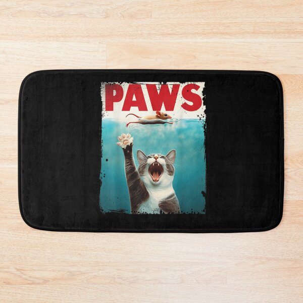 Item preview, PAWS Parody Cat Mouse Humorous Cat Chasing Mouse Kitten designed and sold by RannaHile.