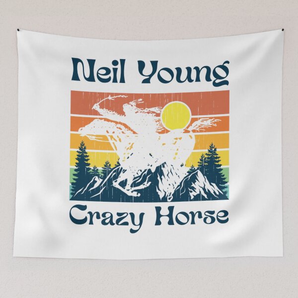 Item preview, Vintage Crazy Horse Neil Essential designed and sold by CreativeArt335.