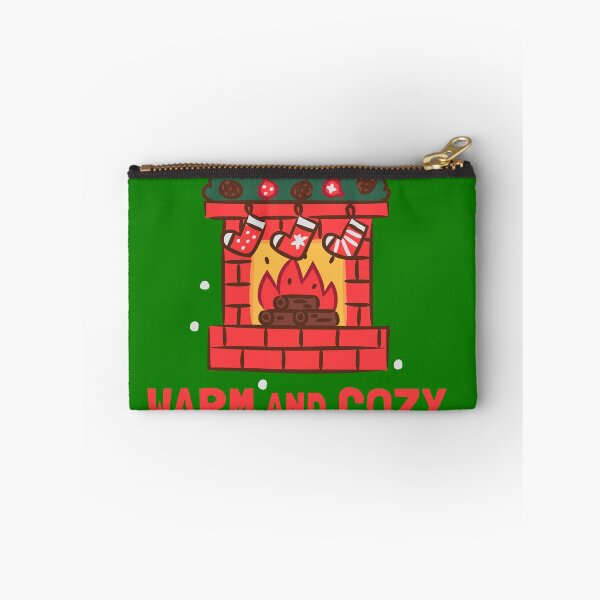 Item preview, Cozy Brick Fireplace with Christmas Socks Holiday Illustration designed and sold by monkik.