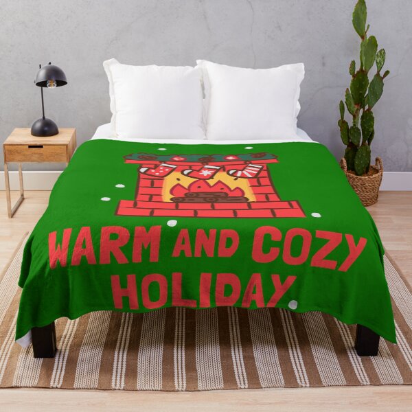 Item preview, Cozy Brick Fireplace with Christmas Socks Holiday Illustration designed and sold by monkik.