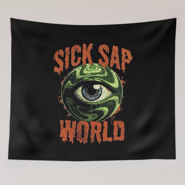 Item preview, Sick Sap World Surreal Eye Abstract Dark Art Design designed and sold by GiftsProShop.