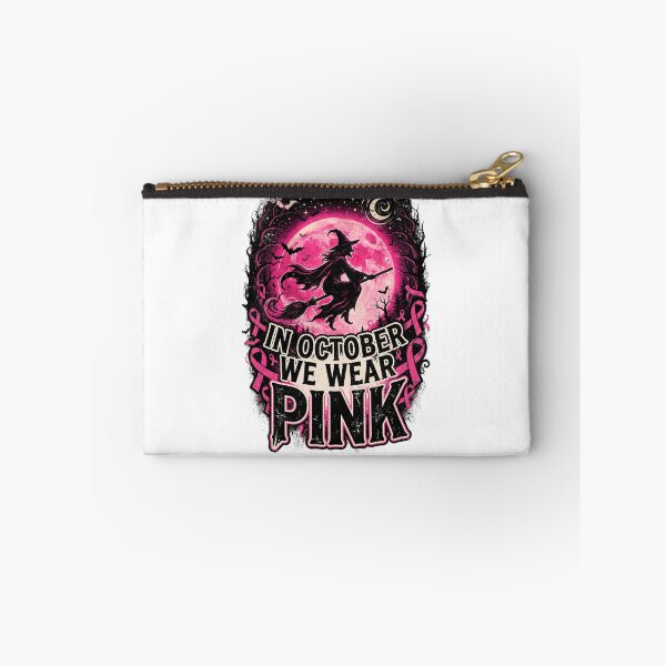 Item preview, halloween witch pink, Pink Awareness Fighter, In October We Wear Pink designed and sold by world+167.