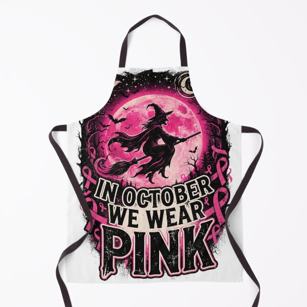 Item preview, halloween witch pink, Pink Awareness Fighter, In October We Wear Pink designed and sold by world+167.