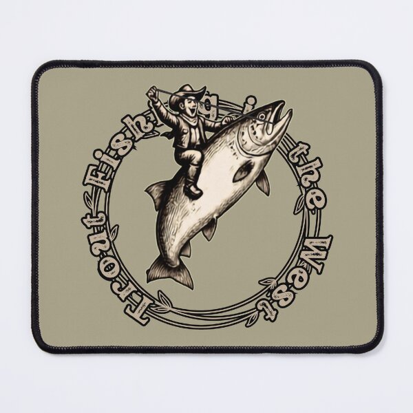 Item preview, Trout Fishing in the West designed and sold by joztees.