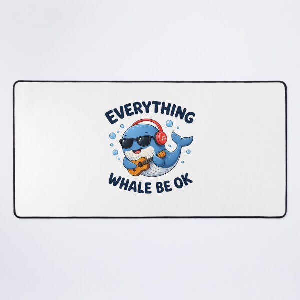 Item preview, Everything Whale Be OK designed and sold by Animavera.