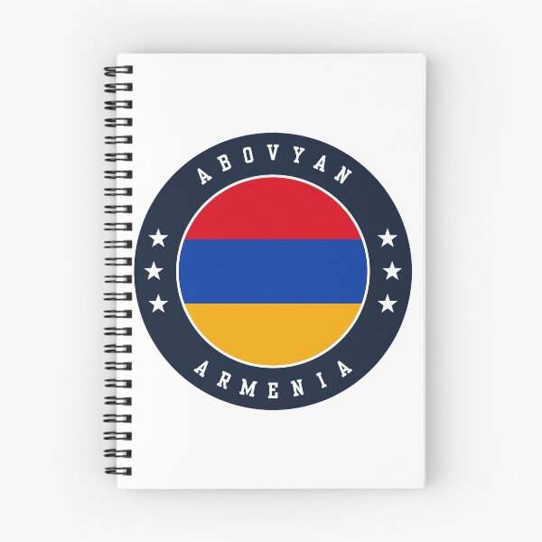 Item preview, Abovyan Armenia Armenian Flag Souvenir Round Badge Crest designed and sold by jeshands.