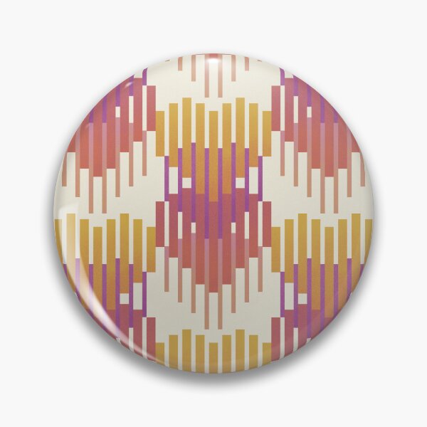 Item preview, Stripes Of Sunny Love - Retro Groovy Geometric Heart Pattern (Sunny Mustard) designed and sold by DesigndN.