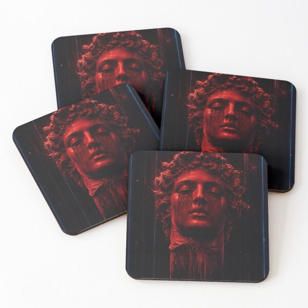 Item preview, Crying Red Marble Statue Dark designed and sold by Not Hugo.