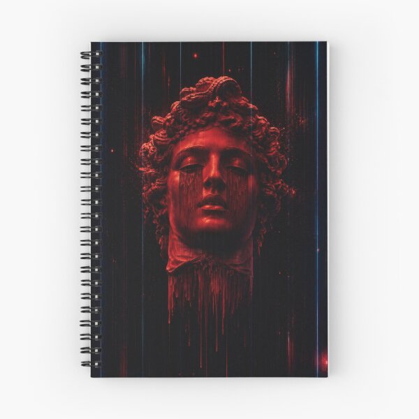 Item preview, Crying Red Marble Statue Dark designed and sold by Not Hugo.
