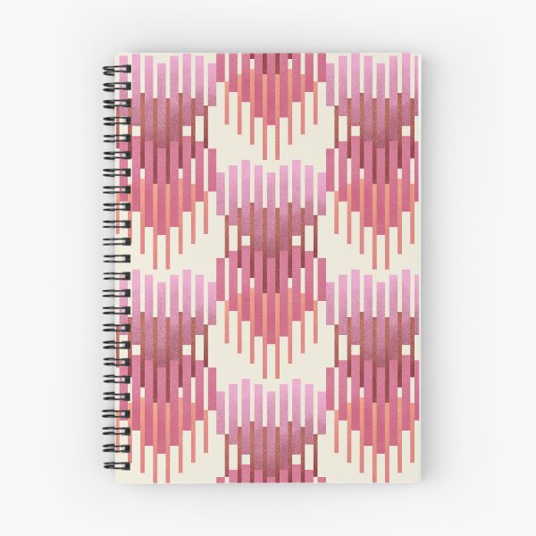 Item preview, Stripes Of Deliciousness Love - Retro Coquette Geometric Heart Pattern (Valentine Pink) designed and sold by DesigndN.