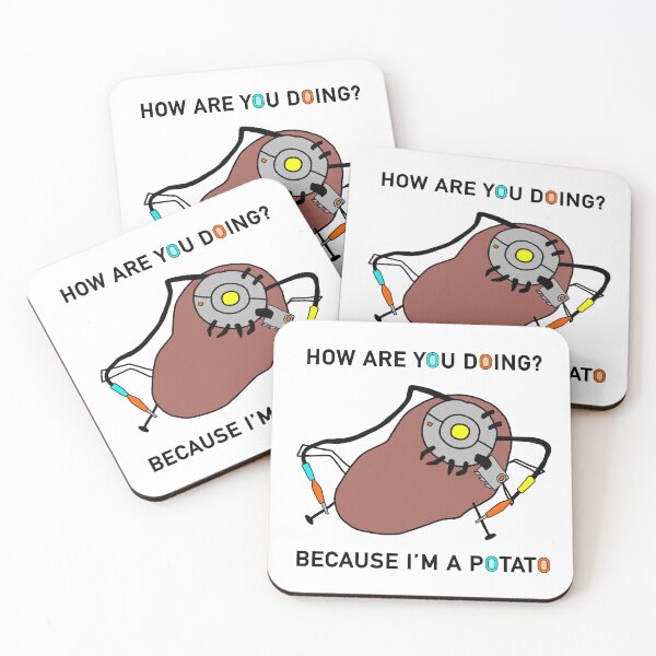 Item preview, I’m A Potato | Portal 2 Gaming Fan Art designed and sold by Multiply 6 by 9.