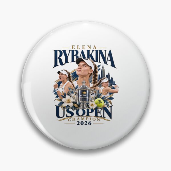 Item preview, Elena Rybakina US Open Champion designed and sold by speakmanArt.