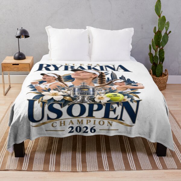 Item preview, Elena Rybakina US Open Champion designed and sold by speakmanArt.