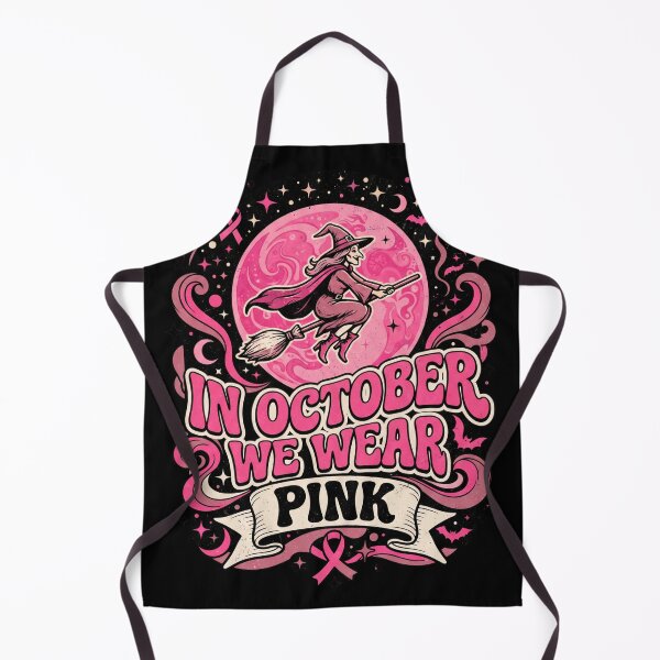 Item preview, halloween witch pink, Pink Awareness Fighter, In October We Wear Pink designed and sold by world+167.
