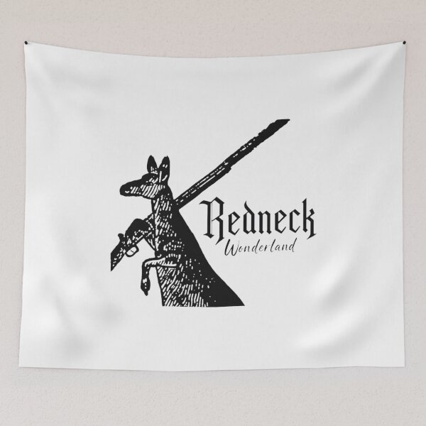 Item preview, Rednecks Wonderlands Kangaroos Rifle Funny Country T-Shirt-44 designed and sold by LysandraSincla.