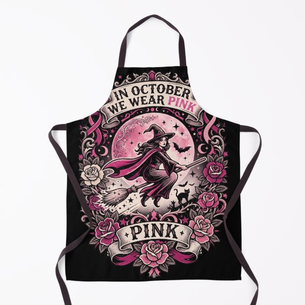Item preview, halloween witch pink, Pink Awareness Fighter, In October We Wear Pink designed and sold by world+167.