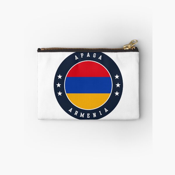 Item preview, Apaga Armenia Armenian Flag Souvenir Round Badge Crest designed and sold by jeshands.