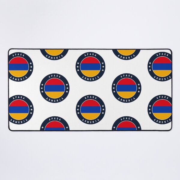 Item preview, Apaga Armenia Armenian Flag Souvenir Round Badge Crest designed and sold by jeshands.
