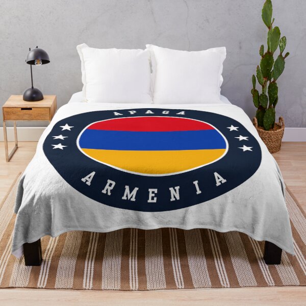 Item preview, Apaga Armenia Armenian Flag Souvenir Round Badge Crest designed and sold by jeshands.