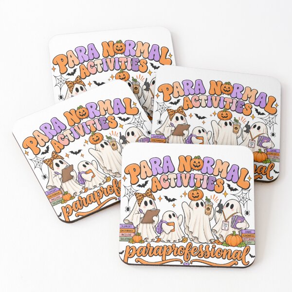 Item preview, Para Normal Activities Paraprofessional Cute Ghost School Halloween Graphic  designed and sold by PixelForge Studio2.