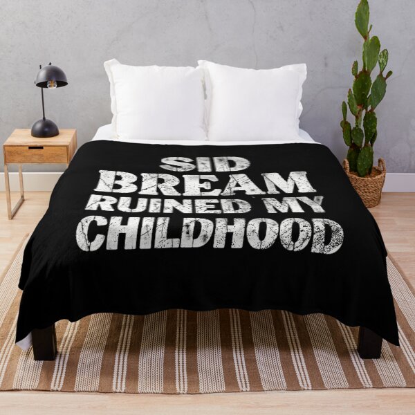 Item preview, Sid Bream Ruined My Childhood Vintage Baseball Humor Design designed and sold by GiftsProShop.