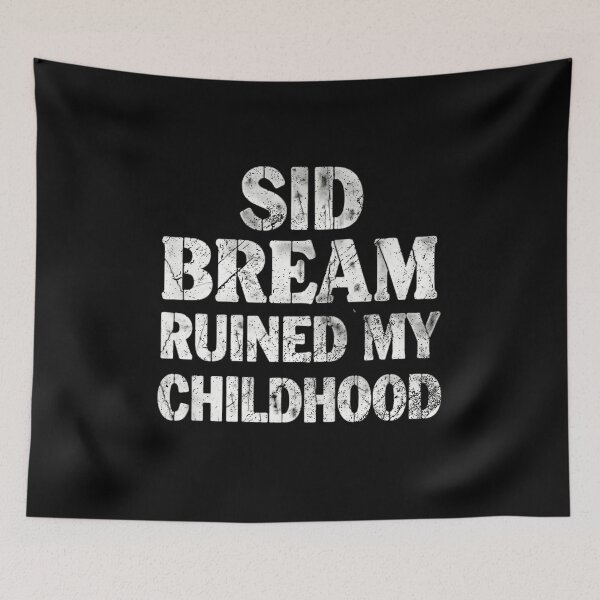 Item preview, Sid Bream Ruined My Childhood Vintage Baseball Humor Design designed and sold by GiftsProShop.