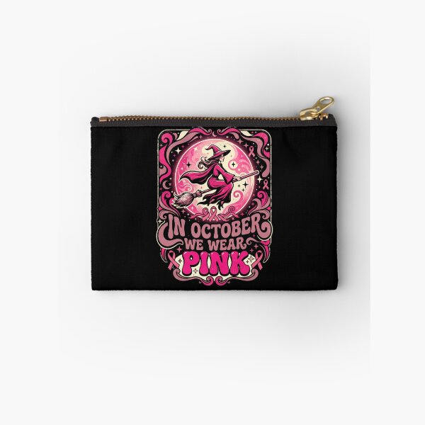 Item preview, halloween witch pink, Pink Awareness Fighter, In October We Wear Pink designed and sold by world+167.