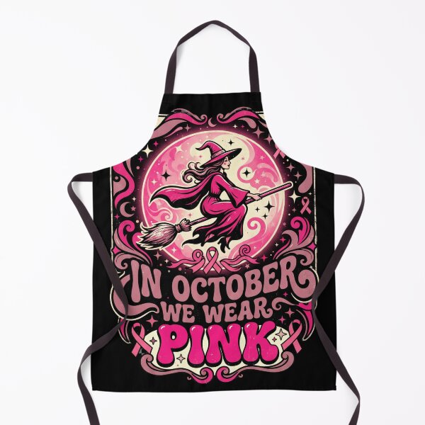 Item preview, halloween witch pink, Pink Awareness Fighter, In October We Wear Pink designed and sold by world+167.