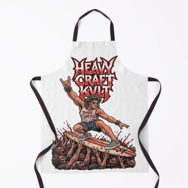 Item preview, Heavy Craft Kvlt - Zombies surfing designed and sold by HEAVYCRAFTKVLT.